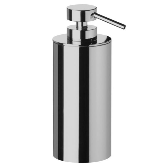 Soap Dispenser, Windisch 90416-CR, Rounded Tall Brass Soap Dispenser